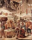 The Gathering of the Manna by Bernardino Luini